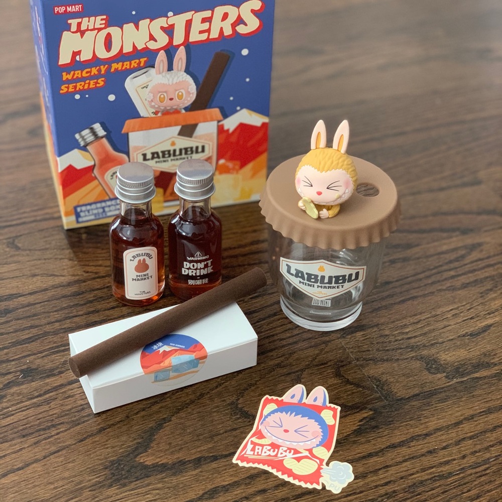 New Pop Mart Wacky Mart Fragrance Diffuser Asia Exclusive - Bittersweet Citrus